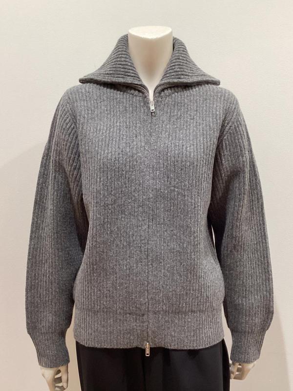 HYKE（ハイク）／RIBBED ZIP...