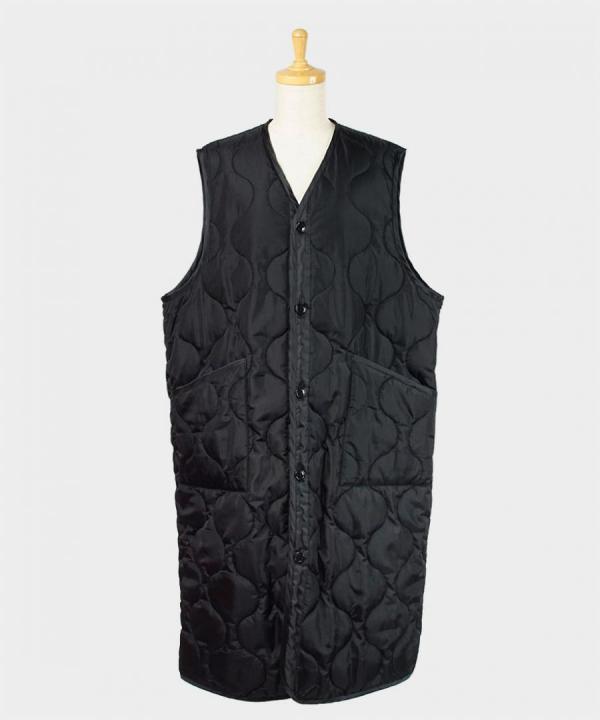 HYKE(ハイク) QUILTED LONG VEST キルティング ロング ベスト (17360