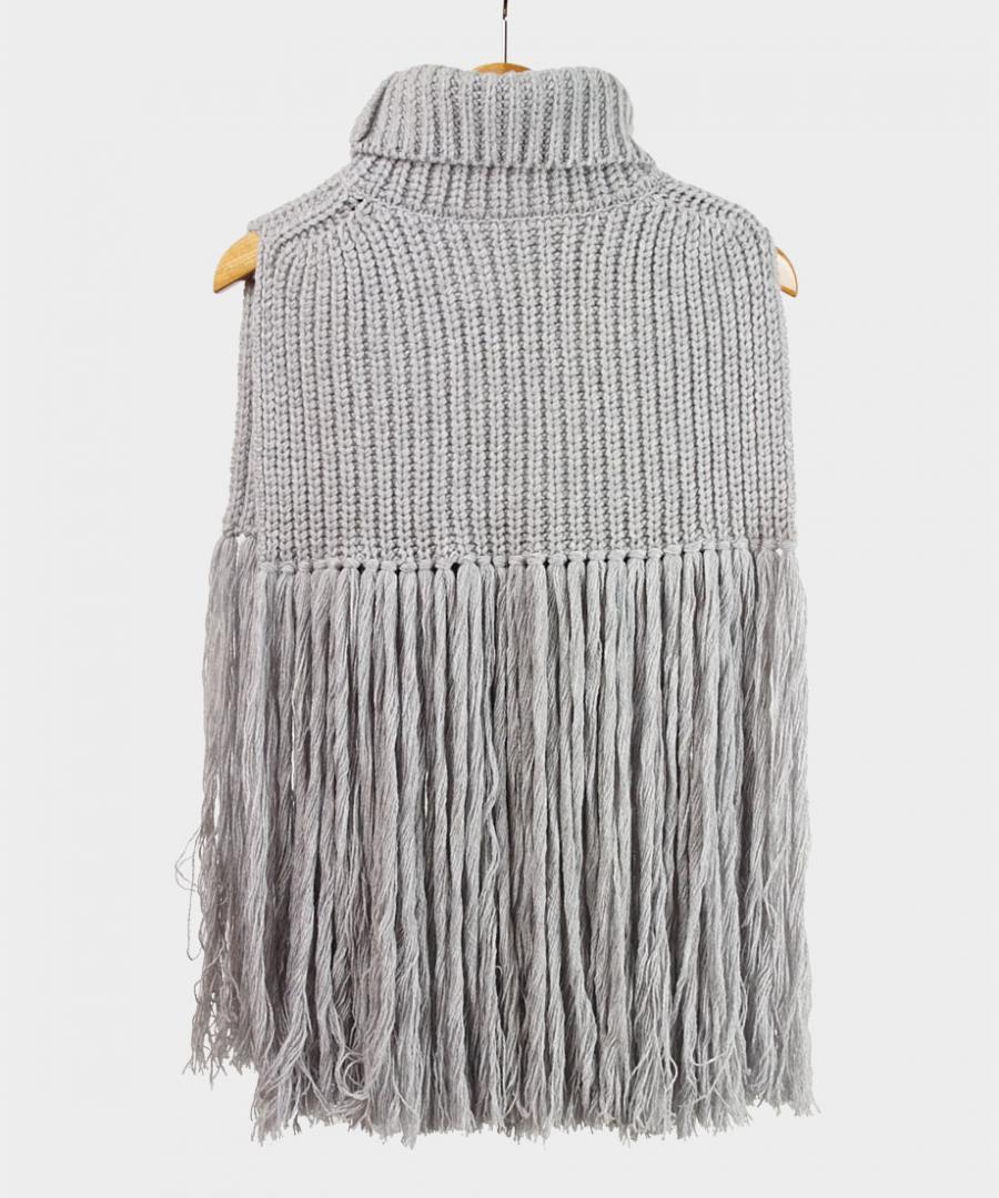 HYKE(ハイク) RIBBED SWEATER NECK WARMER リブ セーター ネック