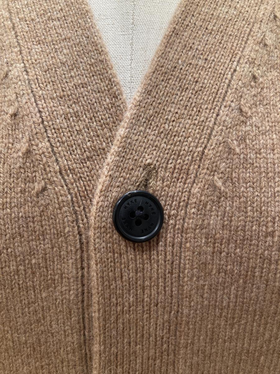 HYKE（ハイク）／ LAMBSWOOL CARDIGAN（11399）