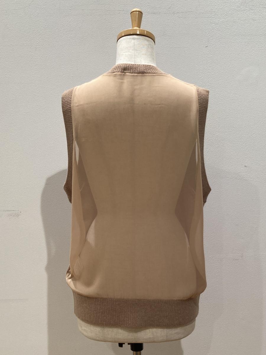 HYKE（ハイク）／ LAMBSWOOL VEST（11400）