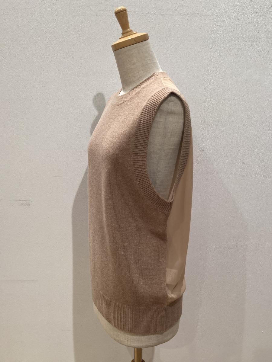 HYKE（ハイク）／ LAMBSWOOL VEST（11400）