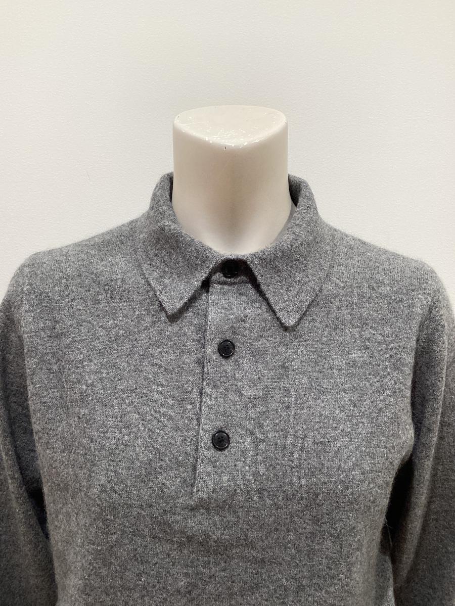 HYKE（ハイク）／RACOON POLO SWEATER（11429）