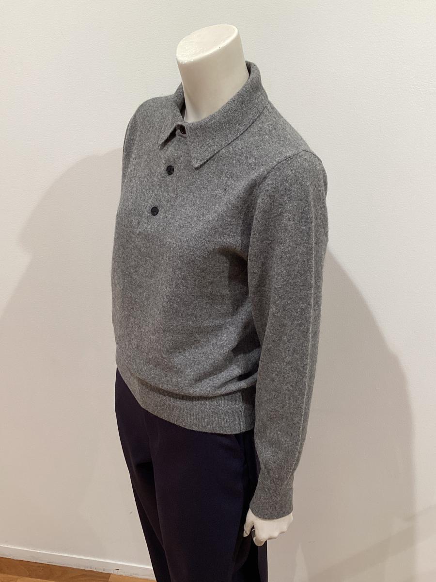 HYKE（ハイク）／RACOON POLO SWEATER（11429）