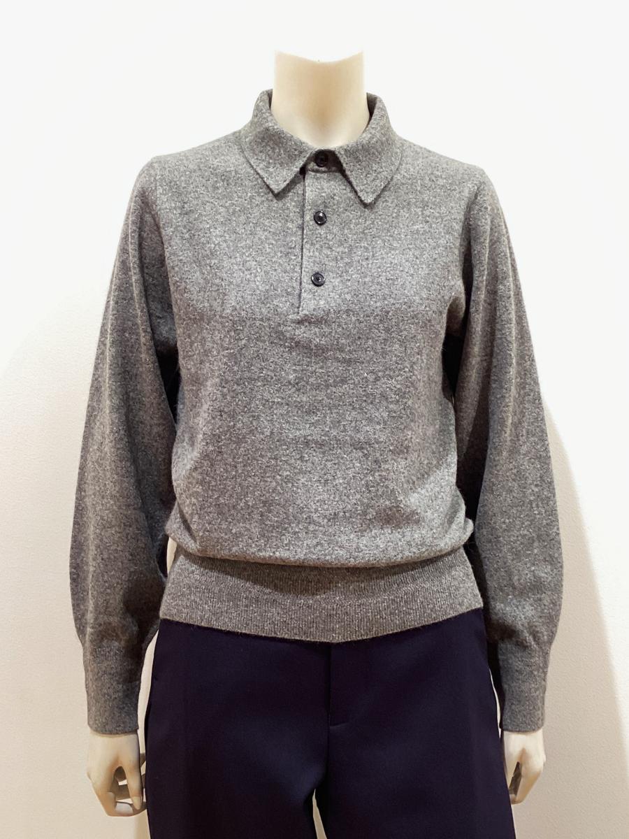 HYKE（ハイク）／RACOON POLO SWEATER（11429）