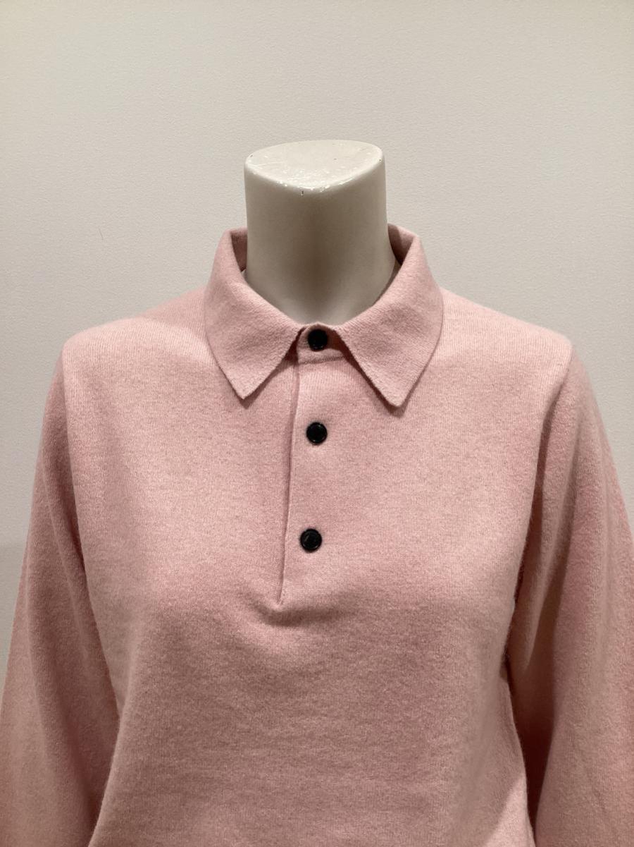 HYKE（ハイク）／RACOON POLO SWEATER（11429）