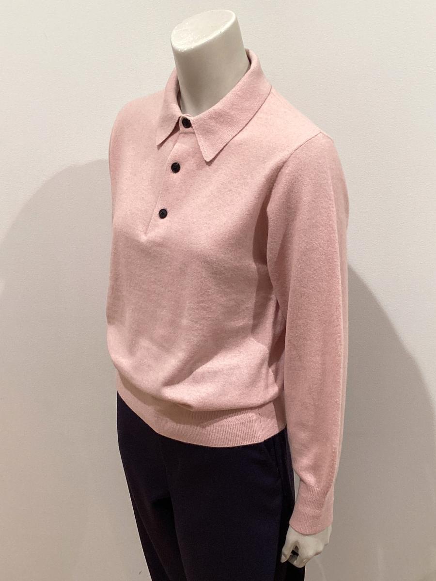HYKE（ハイク）／RACOON POLO SWEATER（11429）
