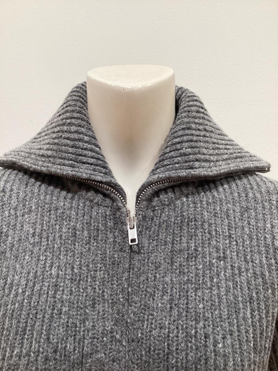 HYKE（ハイク）／RIBBED ZIP SWEATER（11445）