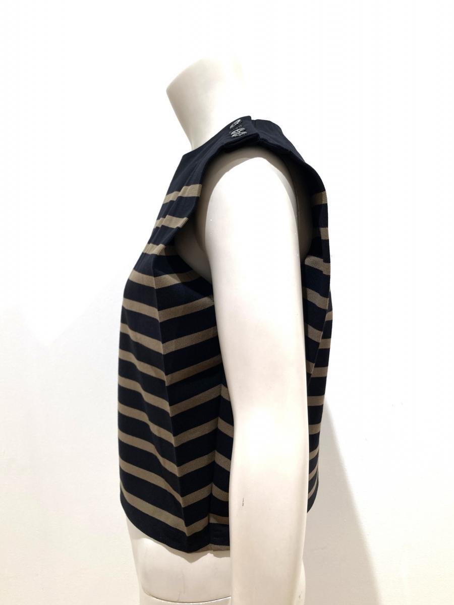 HYKE（ハイク）／SLEEVELESS BASQUE SHIRT（12427）