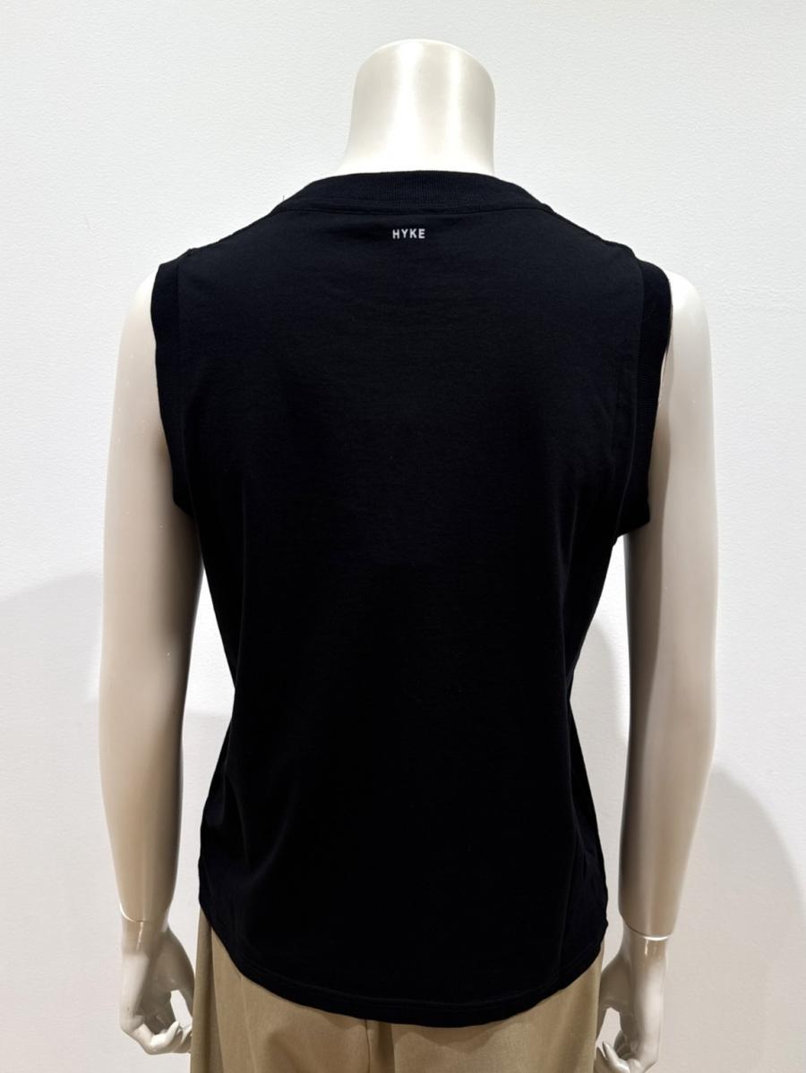 HYKE（ハイク）／SHEER SLEEVELESS TEE（12433）