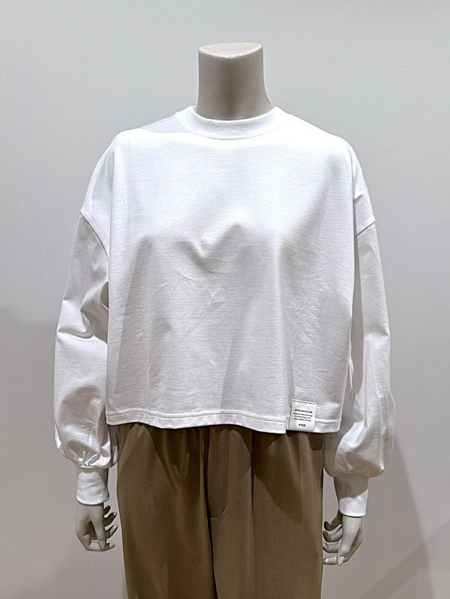 HYKE（ハイク）／CROPPED LONG-SLV TEE/BIG FIT（12439）