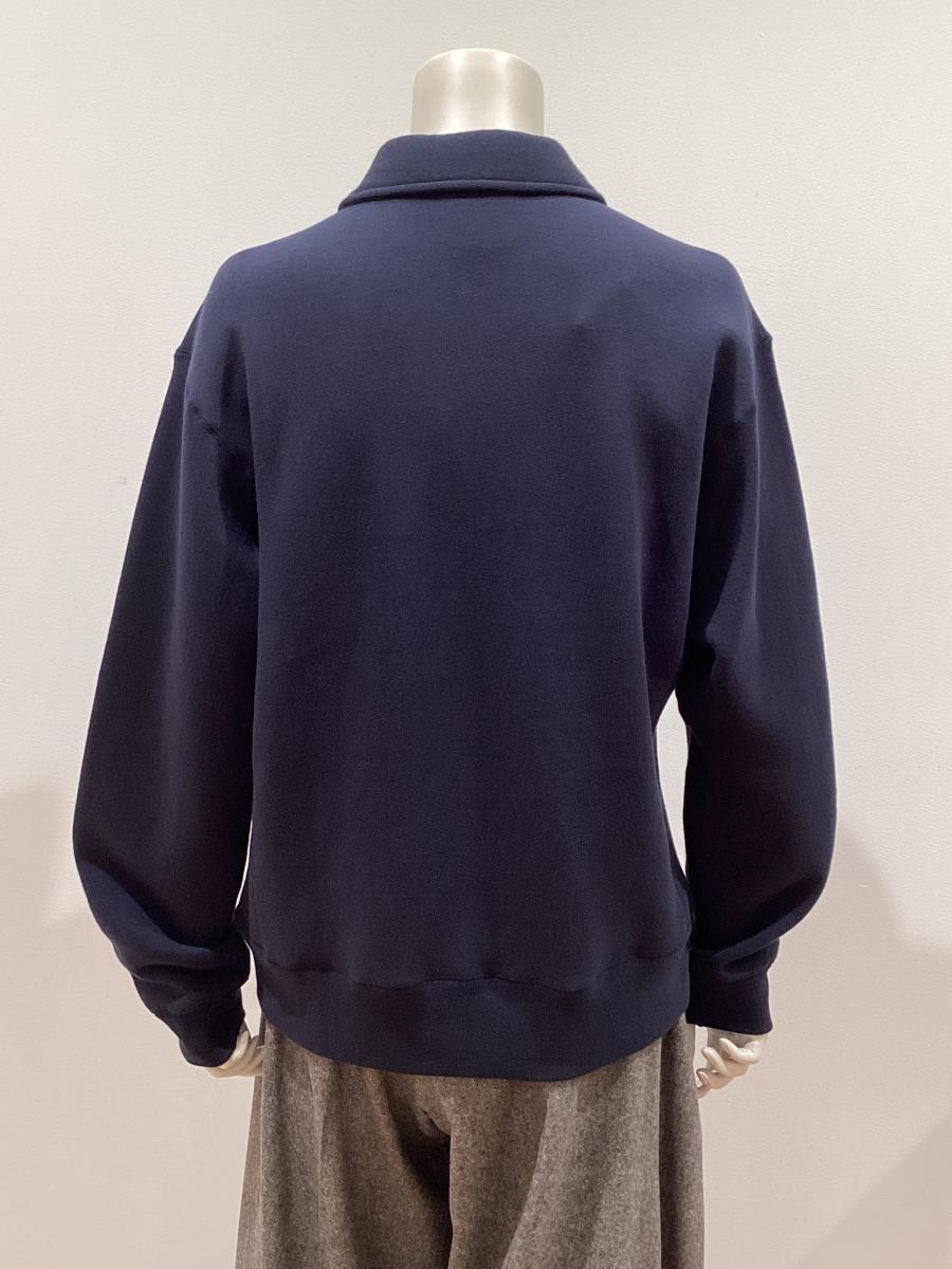 HYKE（ハイク）／COLLARED SWEAT SHIRT（12449）