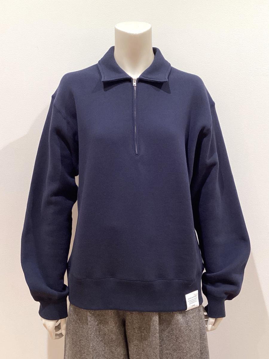 HYKE（ハイク）／COLLARED SWEAT SHIRT（12449）