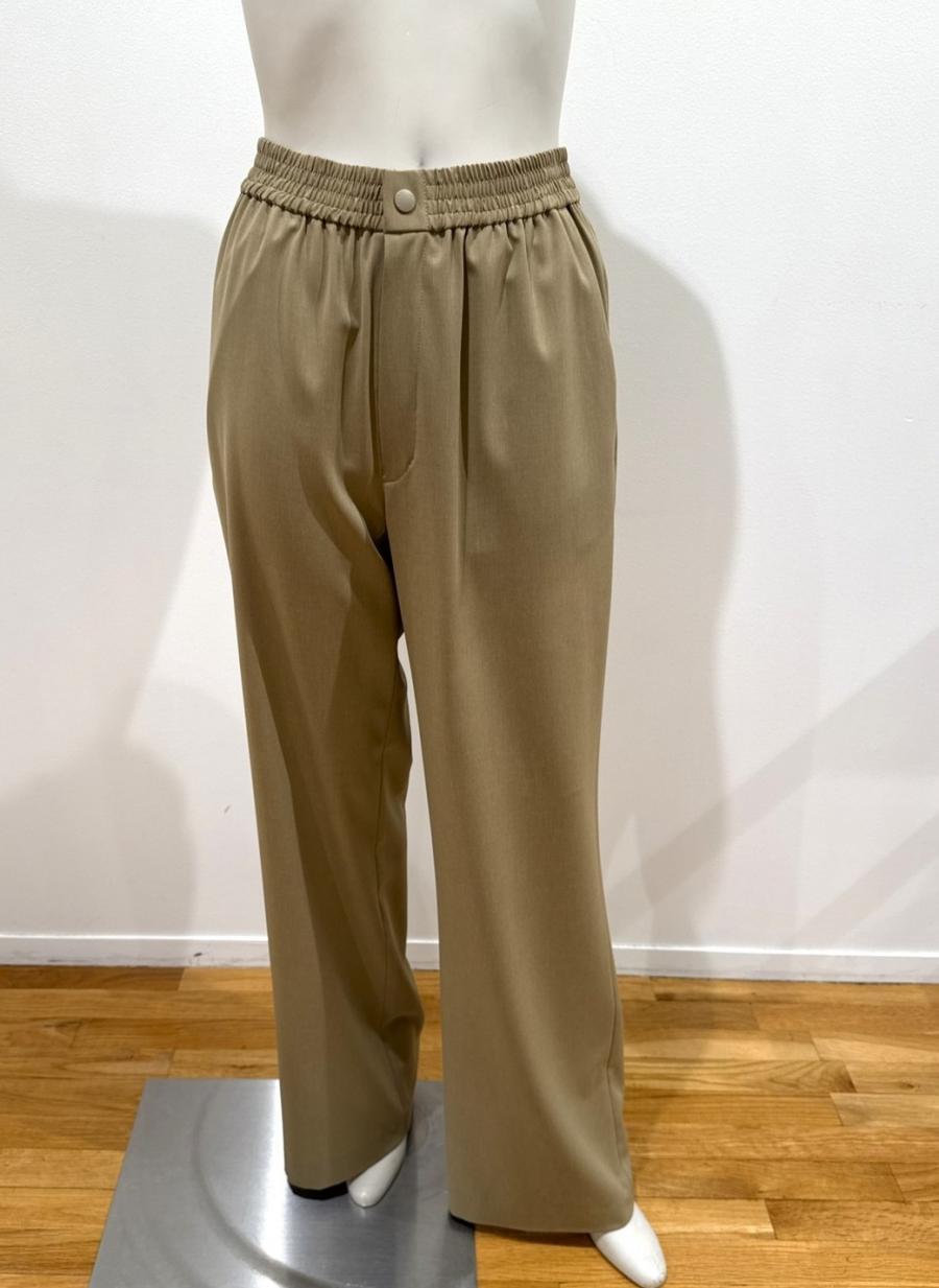 HYKE（ハイク）／STRETCH WIDE-LEG PANTS（13332）