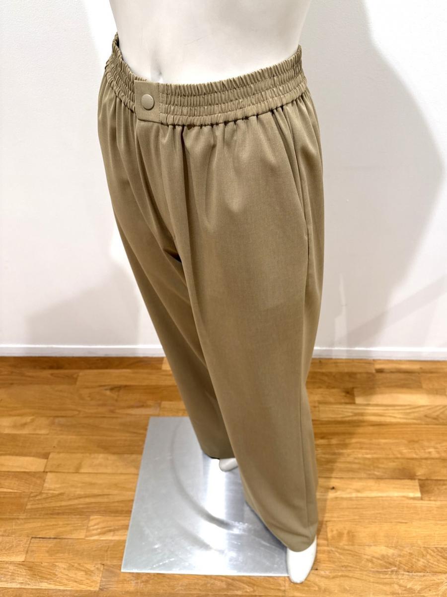 HYKE（ハイク）／STRETCH WIDE-LEG PANTS（13332）