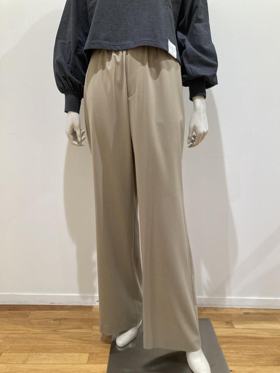HYKE（ハイク）／STRETCH WIDE-LEG PANTS（13332）