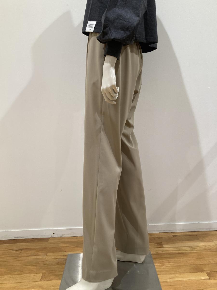 HYKE（ハイク）／STRETCH WIDE-LEG PANTS（13332）