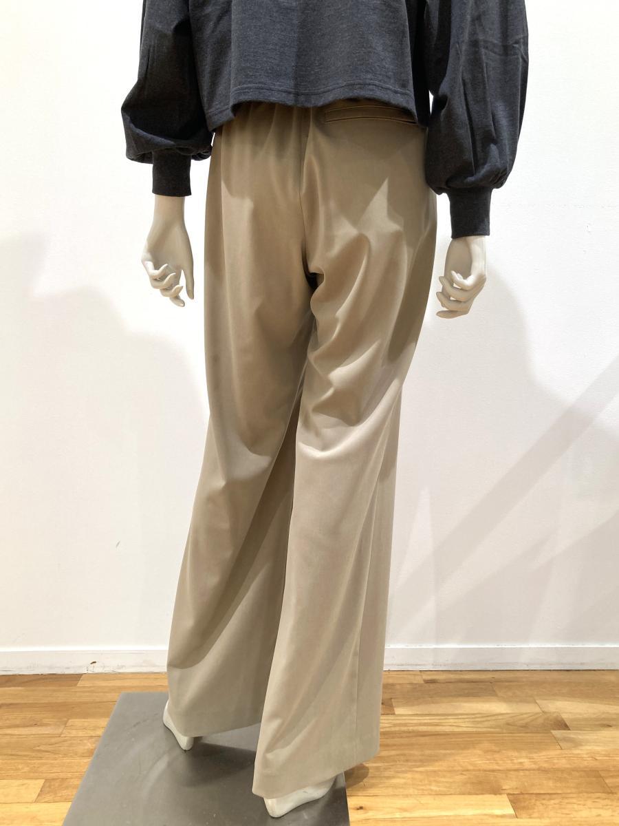 HYKE（ハイク）／STRETCH WIDE-LEG PANTS（13332）