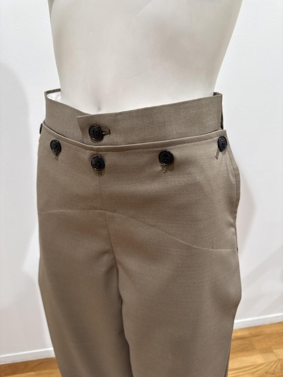 HYKE（ハイク）／T/W SIDE TUCK MARINE PANTS（13374）