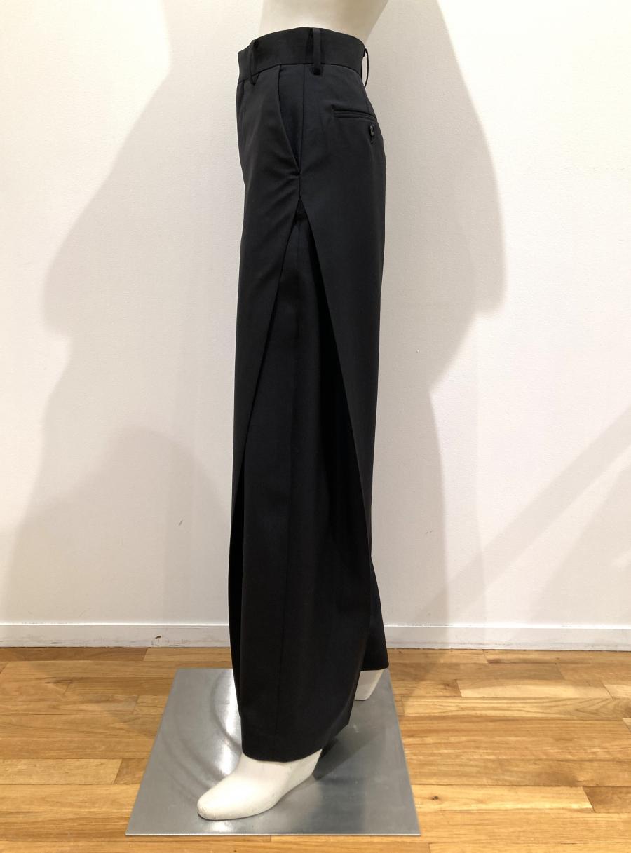 HYKE（ハイク）／WOOL SIDE TUCK PANTS（13378）