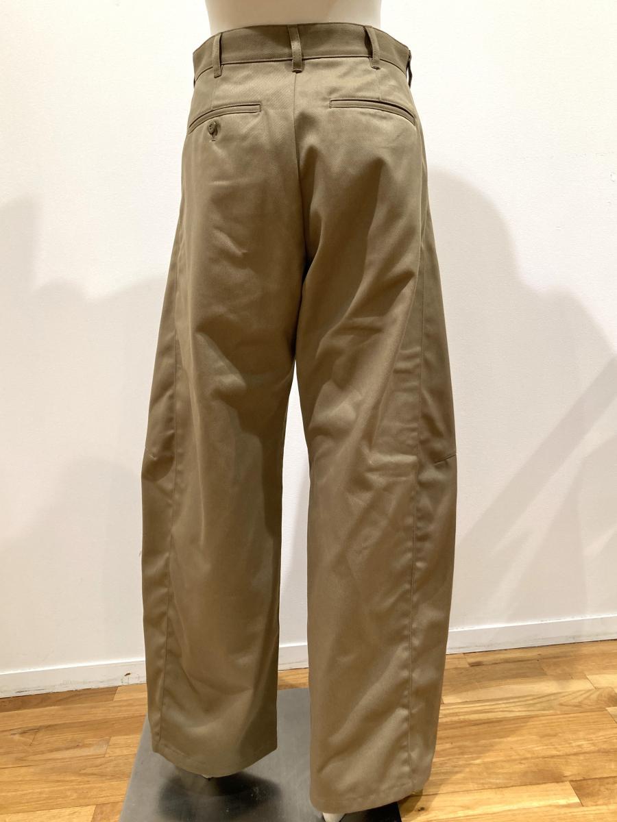 HYKE（ハイク）／T/C BARREL-LEG WORK PANTS（13394）