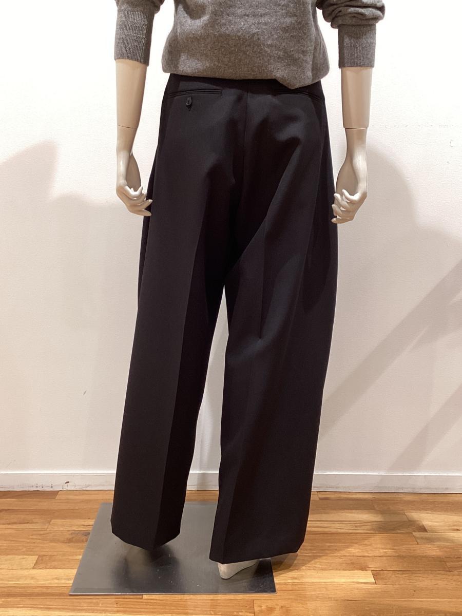 HYKE（ハイク）／DOESKIN WIDE BARREL LEG PANTS（13398）