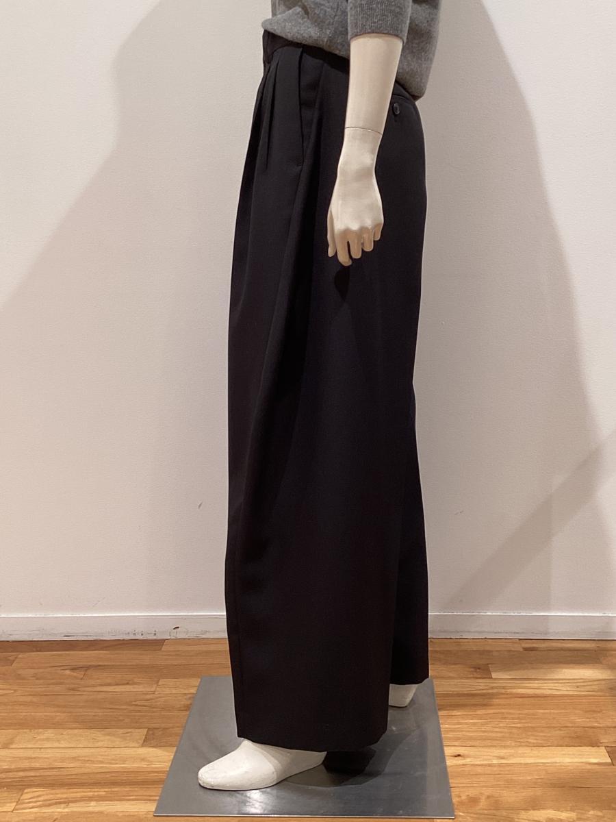 HYKE（ハイク）／DOESKIN WIDE BARREL LEG PANTS（13398）
