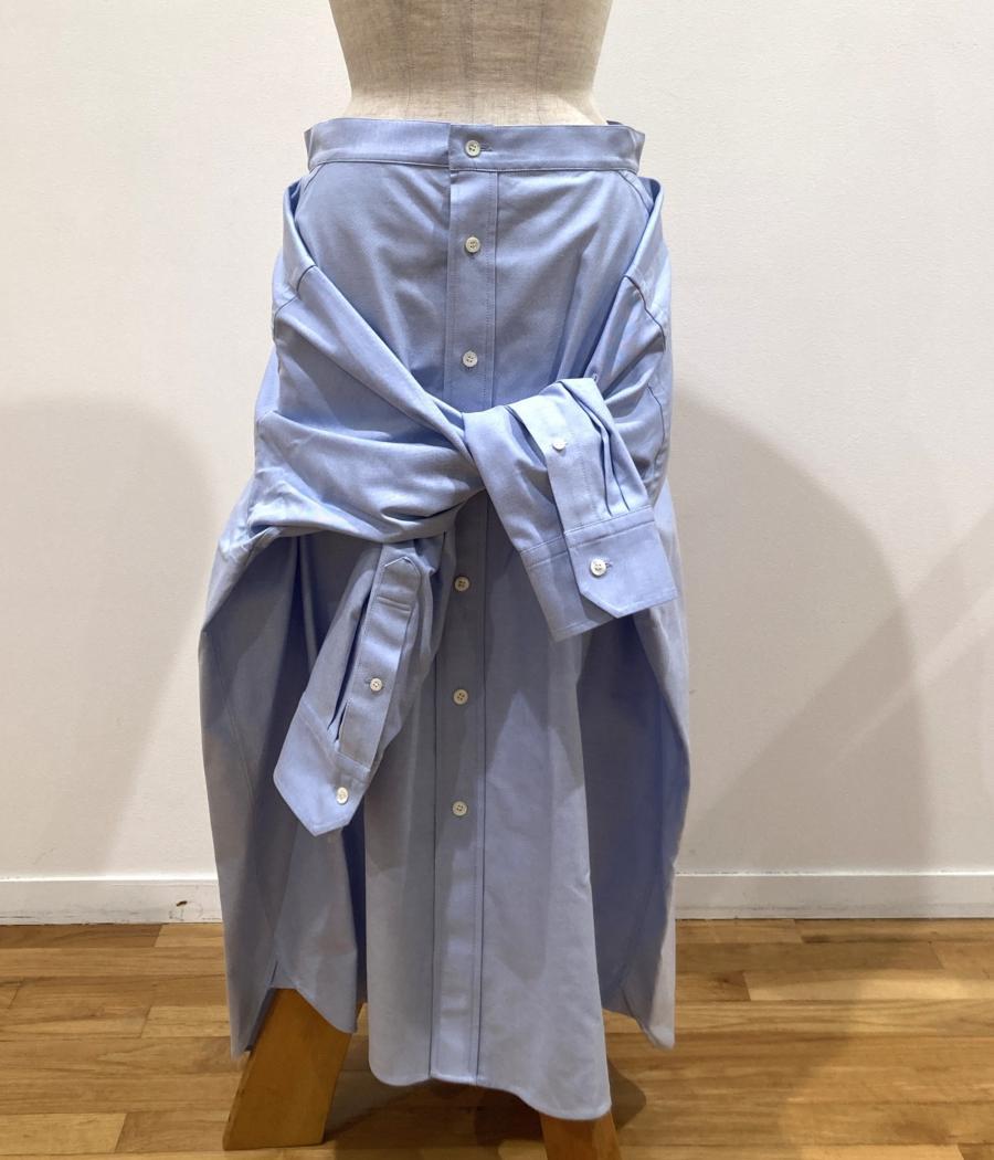HYKE（ハイク）／ OXFORD SHIRT INSPIRED SKIRT（14167）