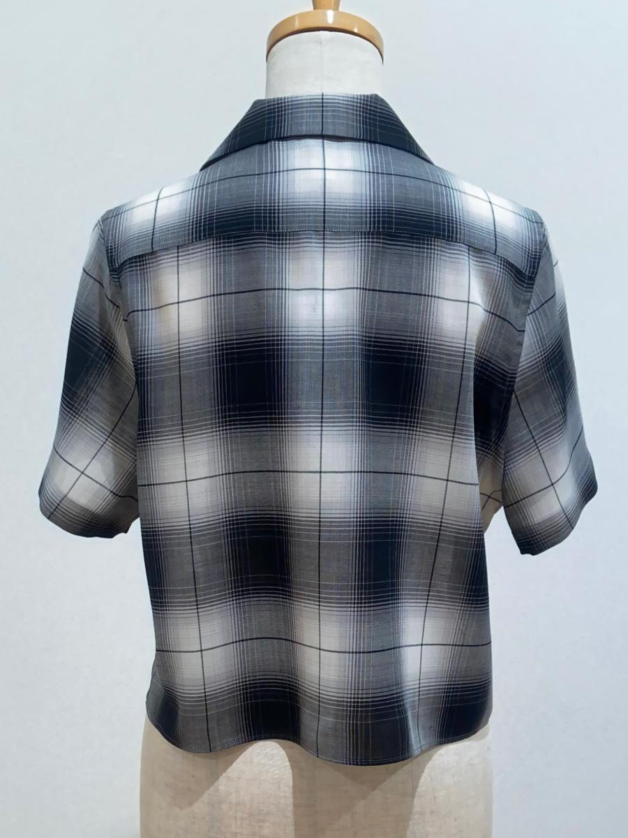 HYKE（ハイク）／ ブラウスT/W OMBRE CHECK SHIRT（15235）