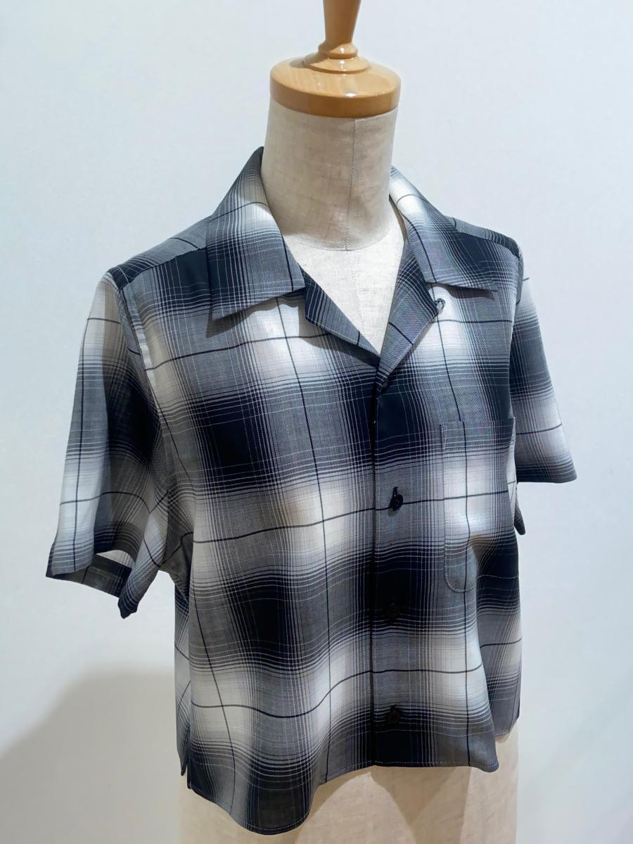 HYKE（ハイク）／ ブラウスT/W OMBRE CHECK SHIRT（15235）