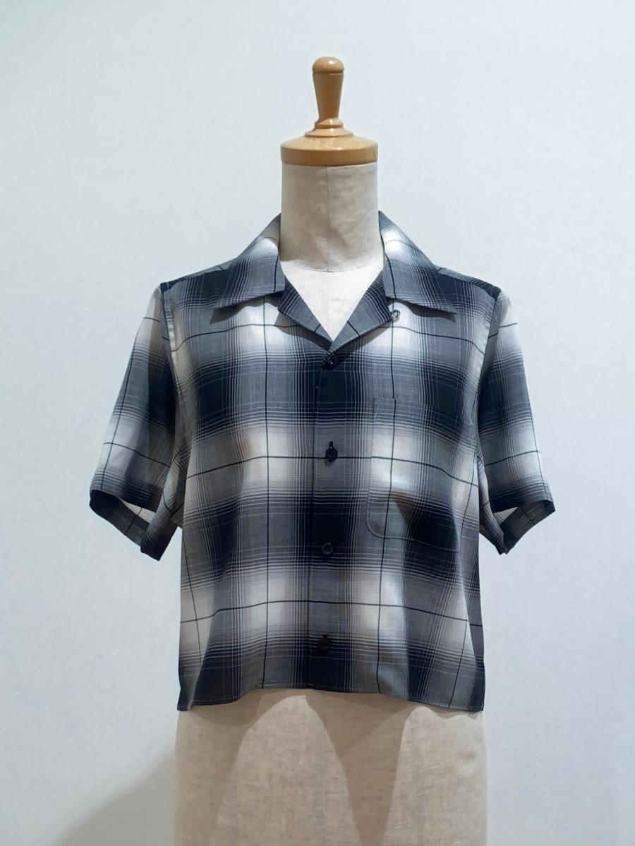 HYKE（ハイク）／ ブラウスT/W OMBRE CHECK SHIRT（15235）