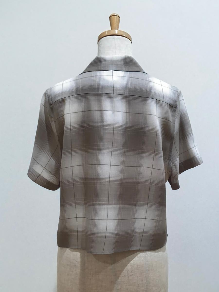 HYKE（ハイク）／ ブラウスT/W OMBRE CHECK SHIRT（15235）