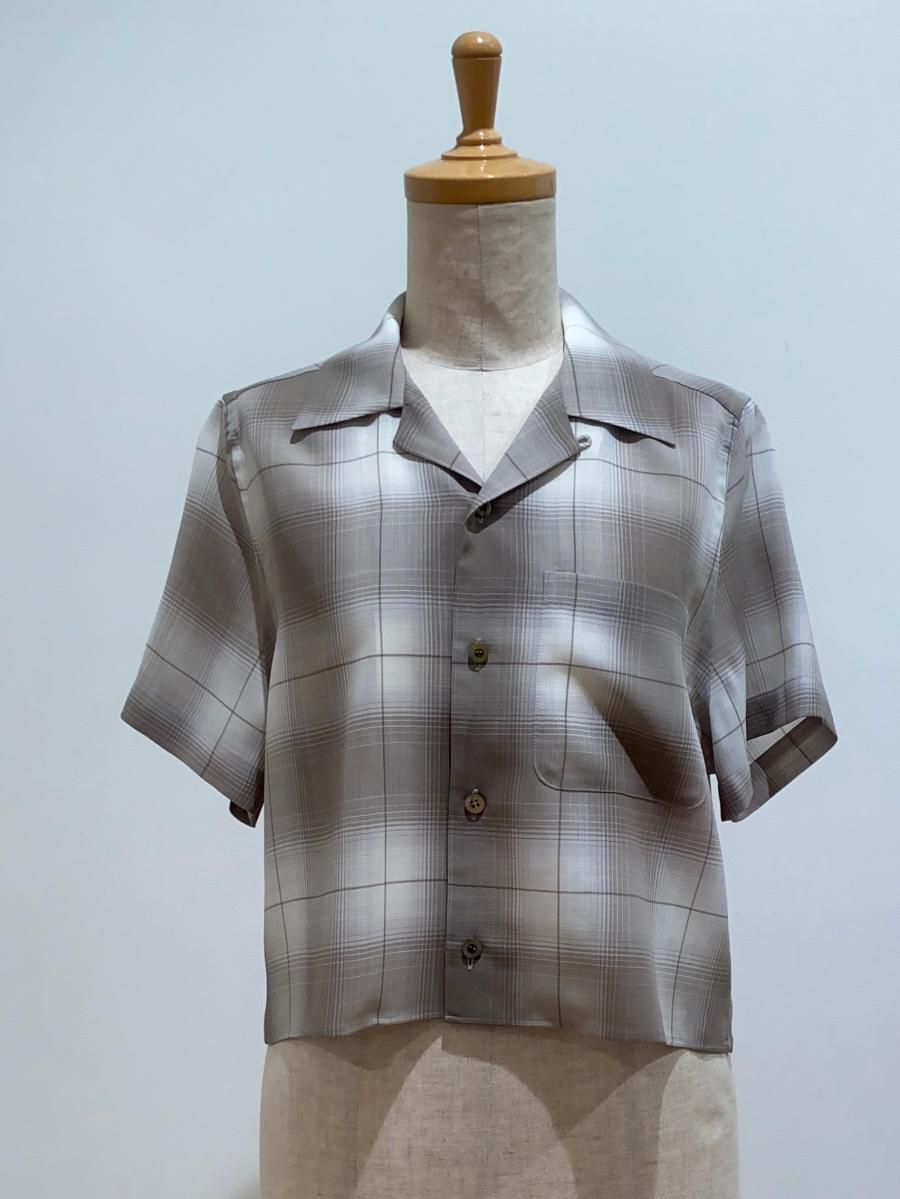 HYKE（ハイク）／ ブラウスT/W OMBRE CHECK SHIRT（15235）