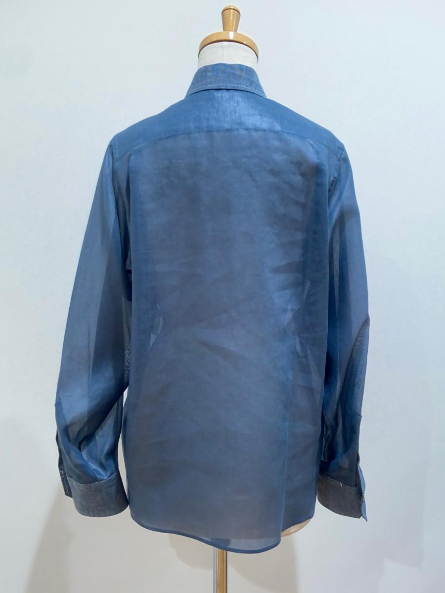 HYKE（ハイク）／ ブラウスSHEER CHAMBRAY SHIRT（15237）