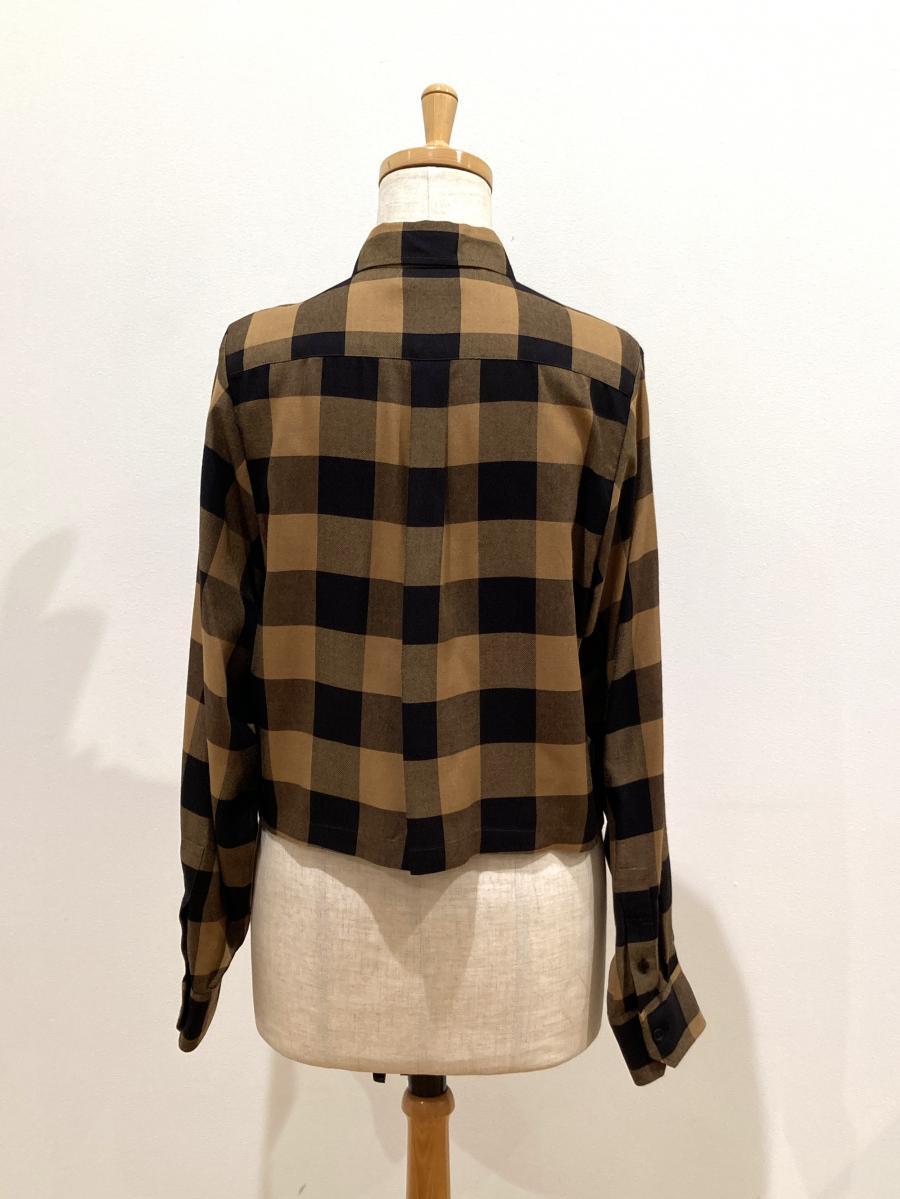 HYKE（ハイク）／ RAYON PLAID SHIRT（15252） | ブラウス | Foyer