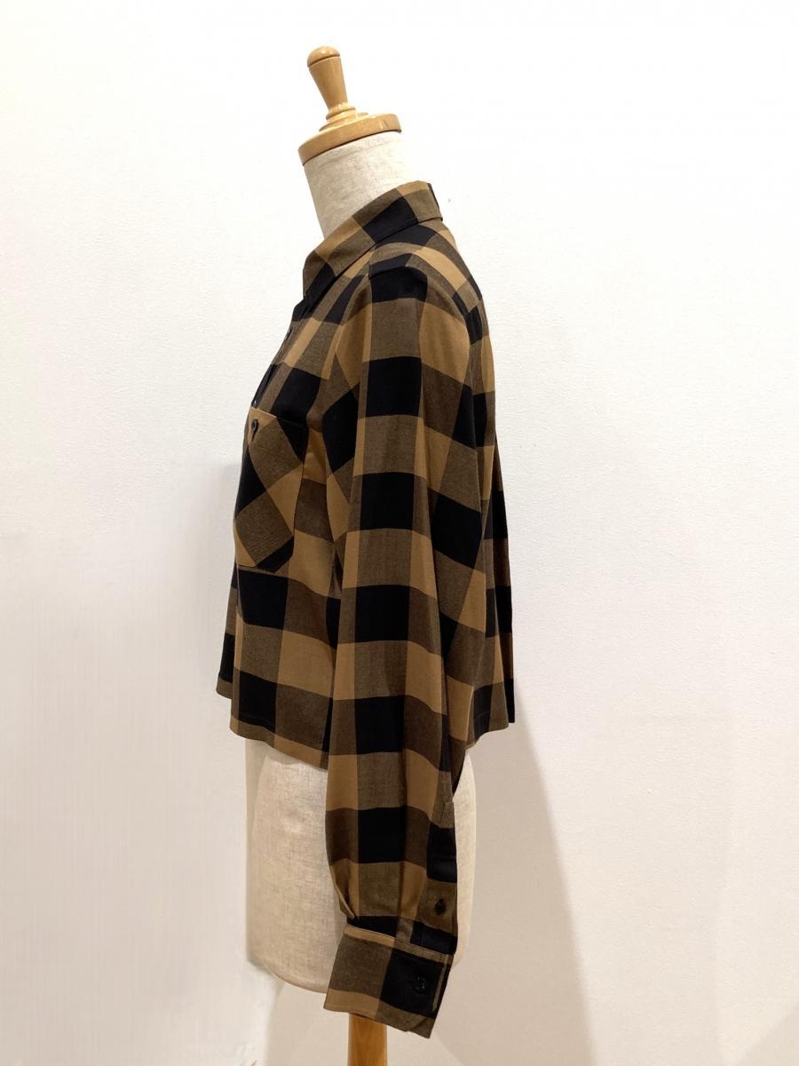 HYKE（ハイク）／ RAYON PLAID SHIRT（15252）