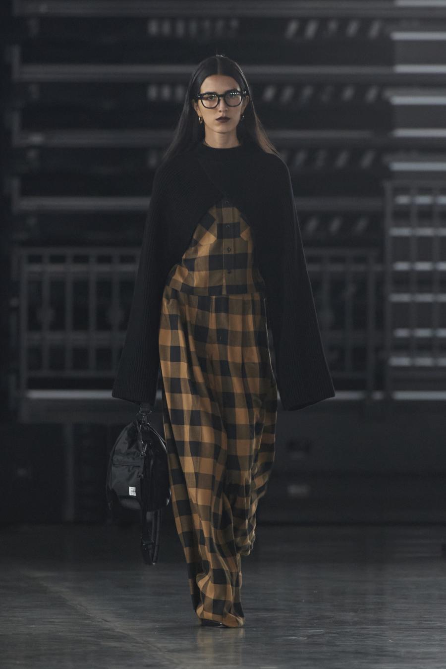 HYKE（ハイク）／ RAYON PLAID SHIRT（15252）