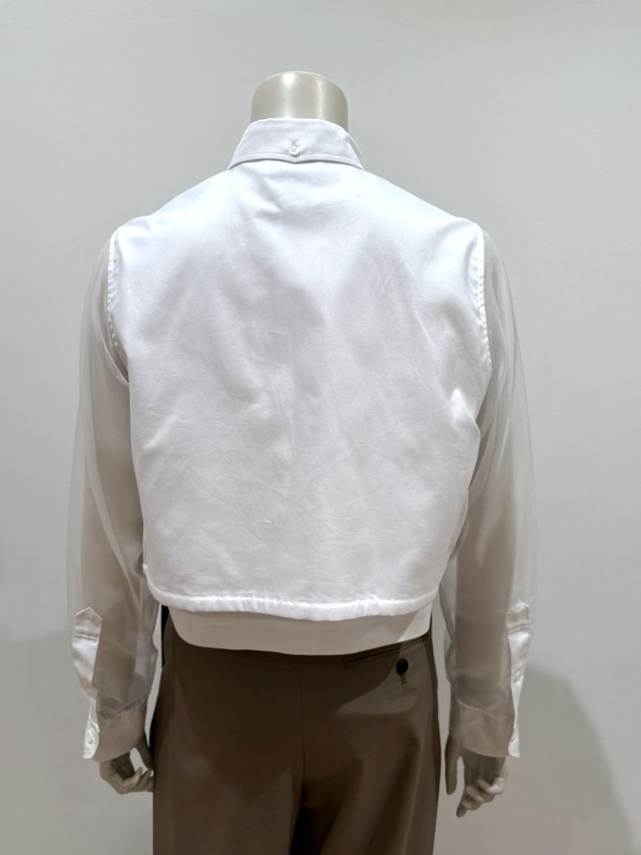 HYKE（ハイク）／OXFORD SHEER SLEEVE SHIRT（15262）