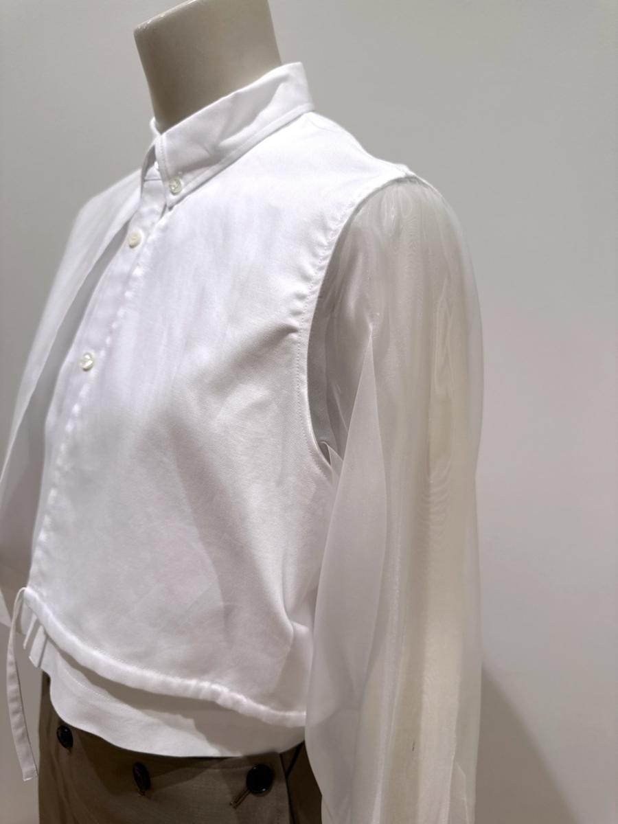 HYKE（ハイク）／OXFORD SHEER SLEEVE SHIRT（15262）