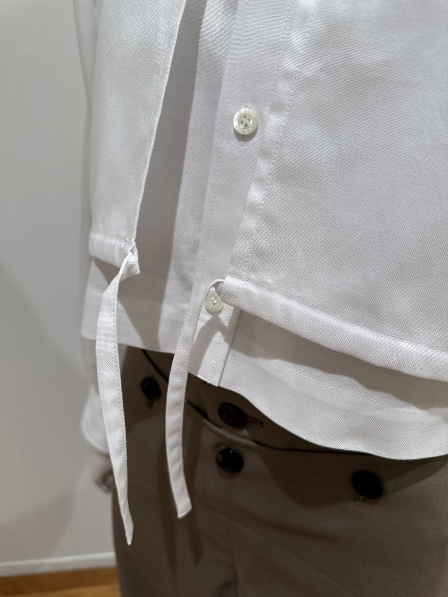 HYKE（ハイク）／OXFORD SHEER SLEEVE SHIRT（15262）