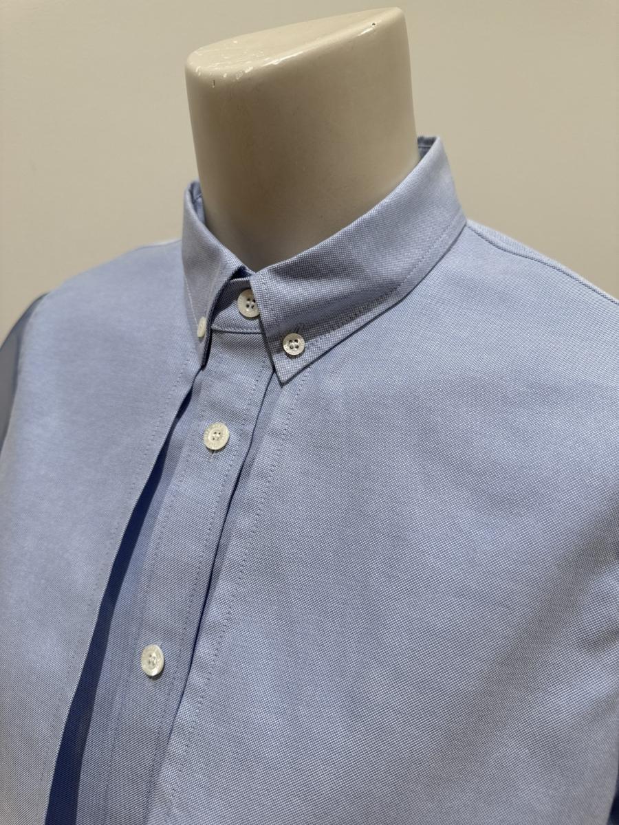 HYKE（ハイク）／OXFORD SHEER SLEEVE SHIRT（15262）