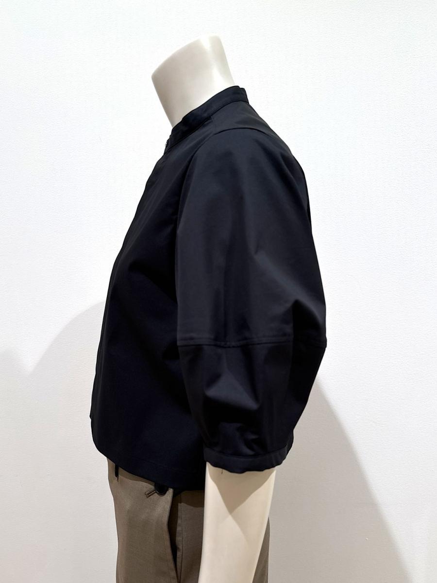  HYKE（ハイク）／T/C  BALLOON SLEEVE CROPPED BLOUSE（15264）