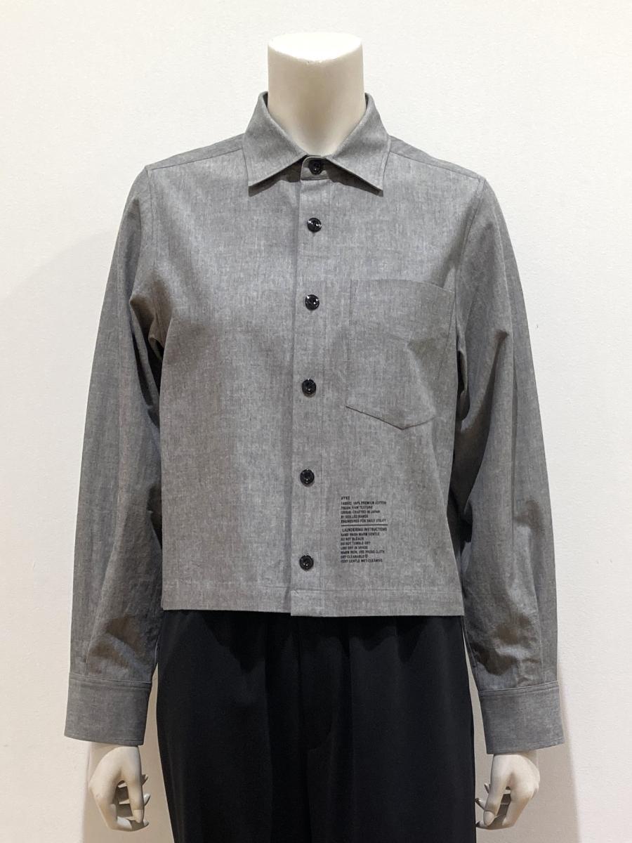 HYKE（ハイク）／CHAMBRAY CROPPED SHIRT（15270）