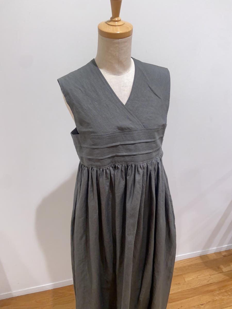 HYKE（ハイク）／ LINEN MAXI DRESS（16200）