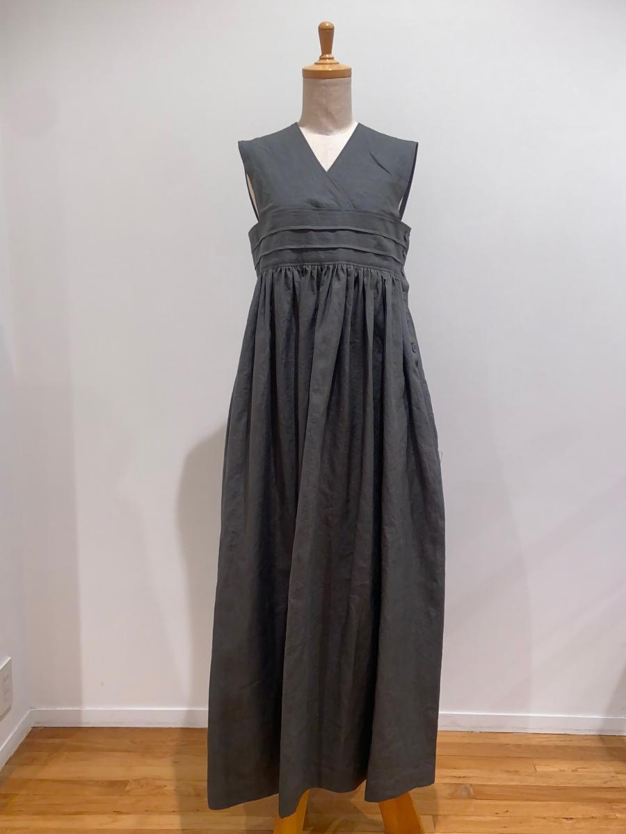 HYKE（ハイク）／ LINEN MAXI DRESS（16200）