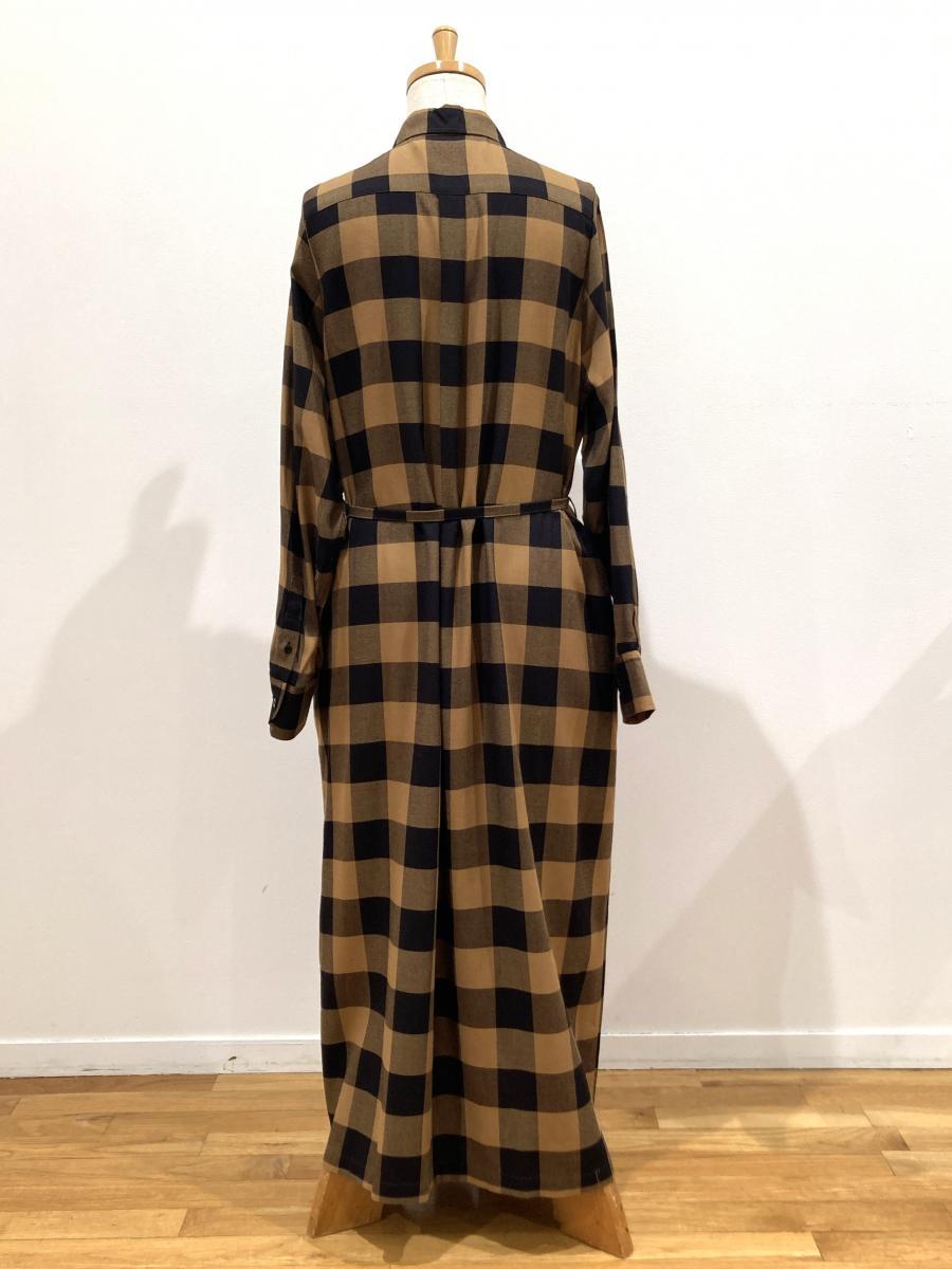 HYKE（ハイク）／ RAYON PLAID DRESS（16241）