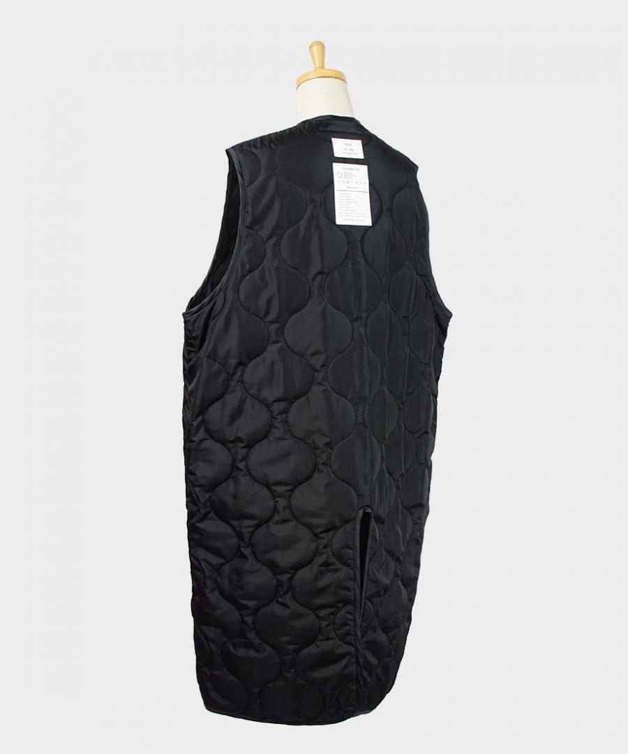 HYKE(ハイク) QUILTED LONG VEST キルティング ロング ベスト (17360