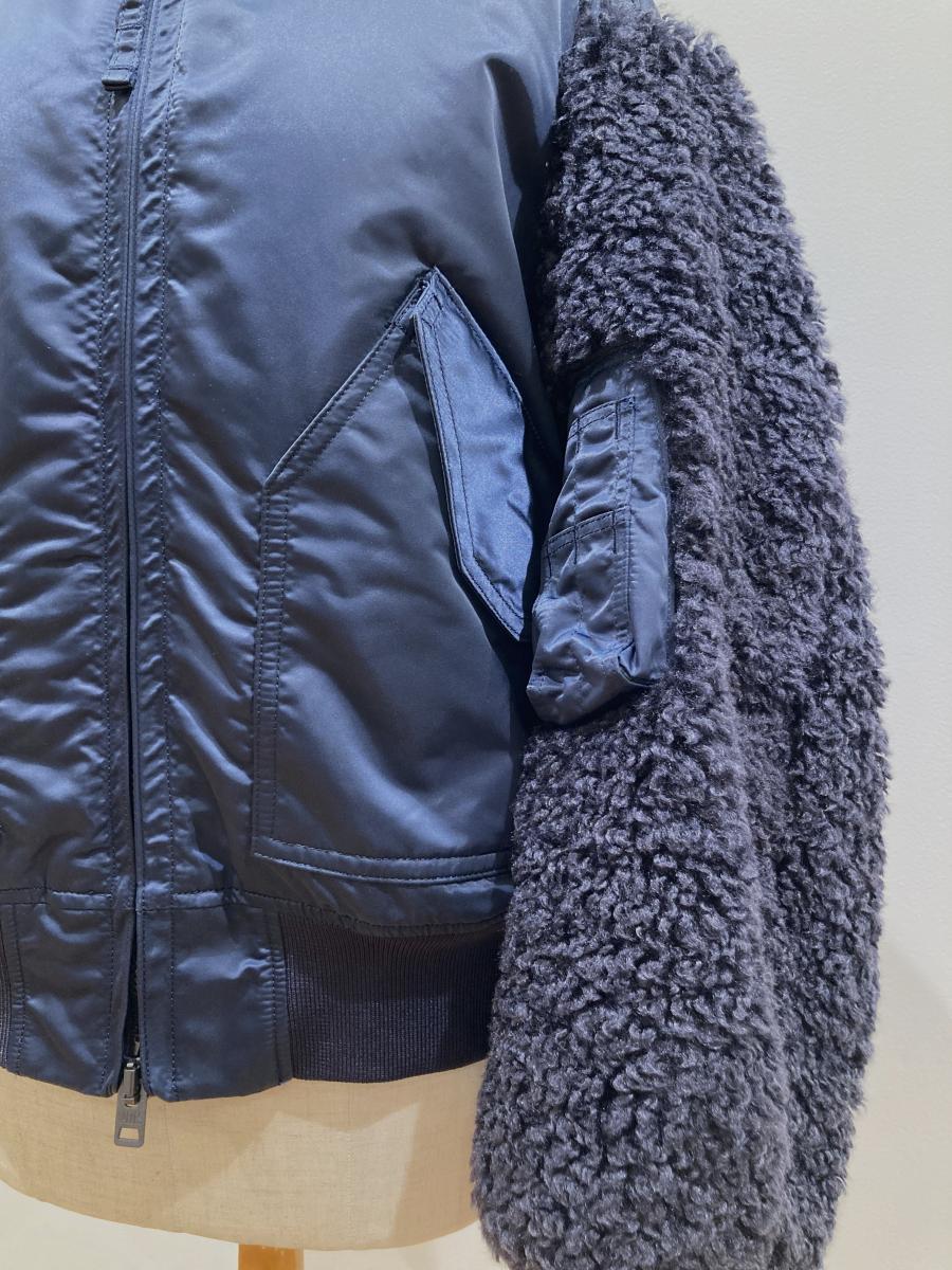 HYKE（ハイク）／ FAUX SHEARLING TYPE CWU-45/P JACKET（17535）