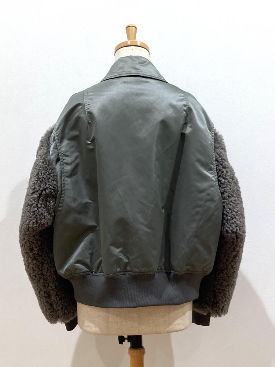 HYKE（ハイク）／ FAUX SHEARLING TYPE CWU-45/P JACKET（17535）