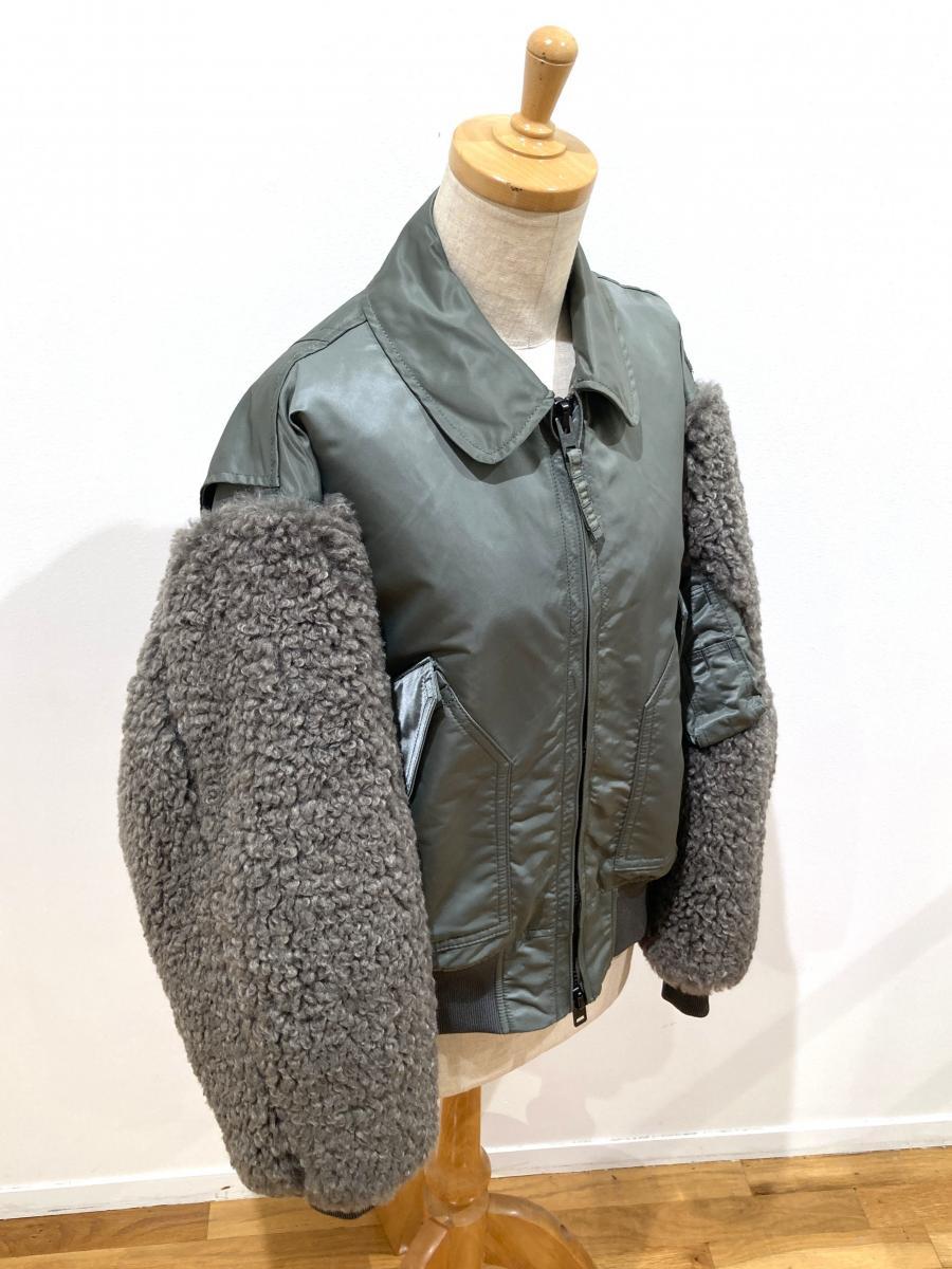 HYKE（ハイク）／ FAUX SHEARLING TYPE CWU-45/P JACKET（17535）